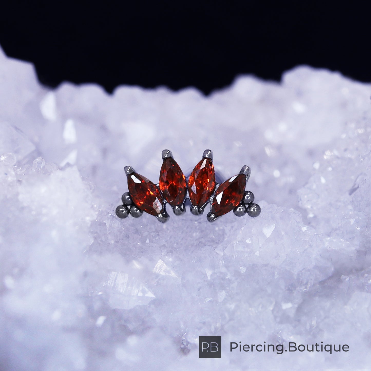 4K Bead Marquise v.2 Red